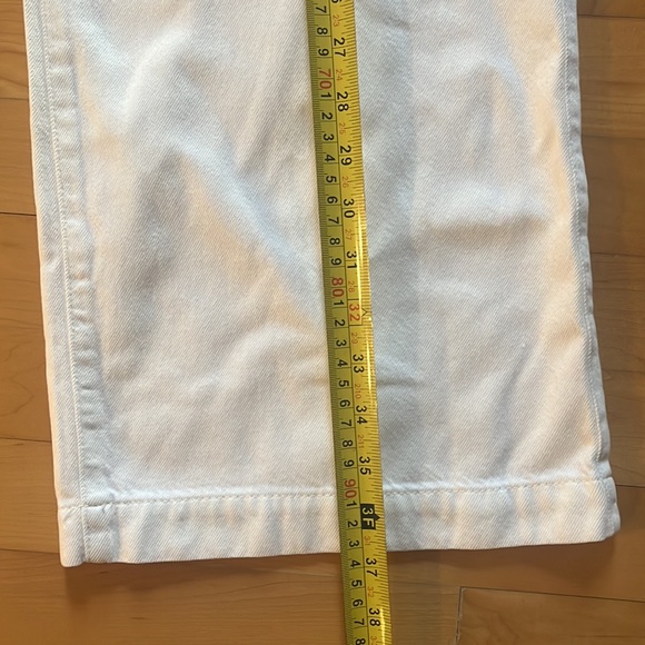 ✨HP✨*white* Gap wide leg suspender jeans. 6P, 28. Soft! NWT. Open to offers 😍 - Picture 14 of 14